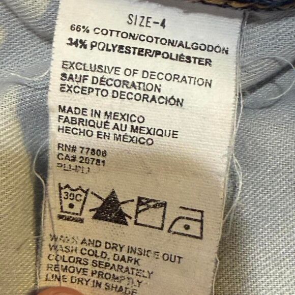 Tommy Hilfiger Women's Blue Jeans Size 4 - Picture 8 of 8